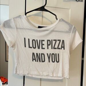 Kids White Tee with Fun Slogan